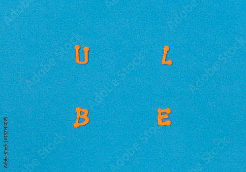 Blau Orange Komplementärkonstrast