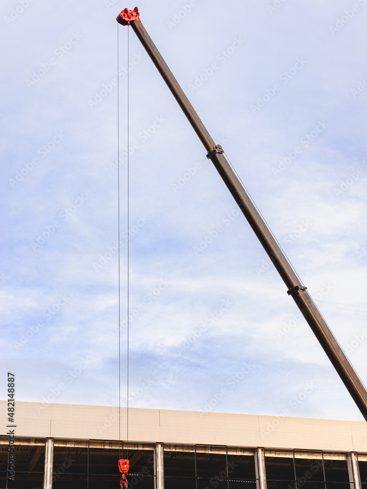 crane on a construction site