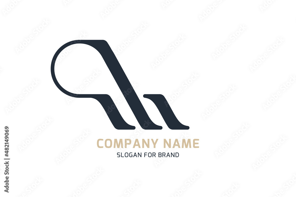 Original letter M for creative logo design. Vector sign for a company logotype on a white background. Flat illustration EPS10. Original letter M for creative logo design. Vector sign for a company logotype on a white background. Flat illustration EPS10.