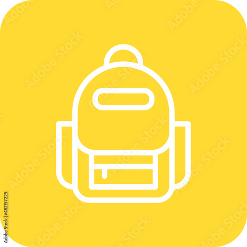 Bagpack Vector Icon Design Illustration