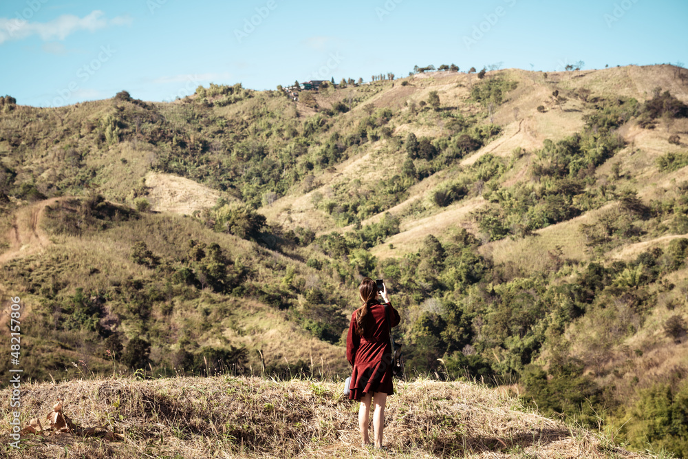 Naklejka premium 眺望