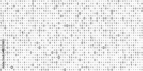 Tela Vector streaming binary code background