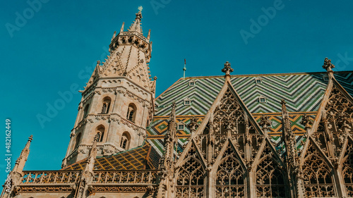 Obraz na plátně St. Stephen's Cathedral, in Vienna, Austria