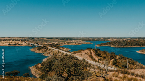 Breathtaking view of Alqueva Lake  photo