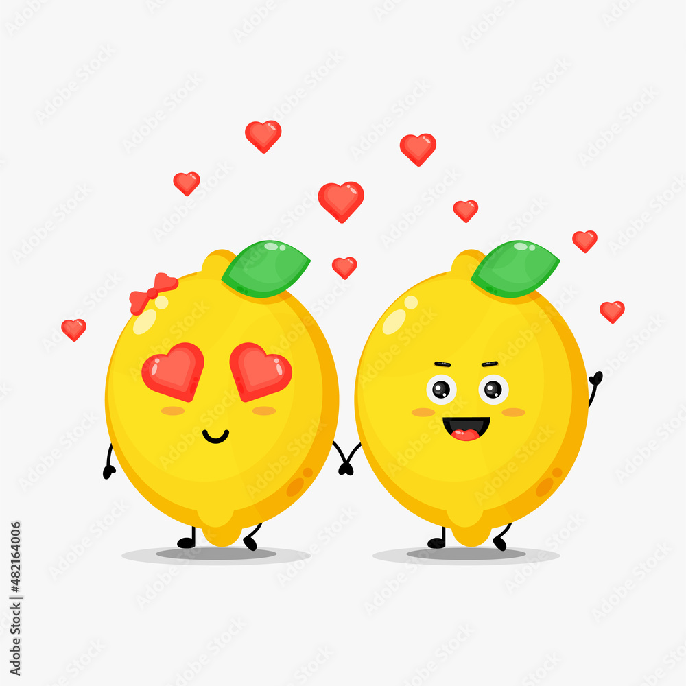 Cute lemon fall in love Cute lemon fall in love