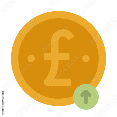 pound flat icon