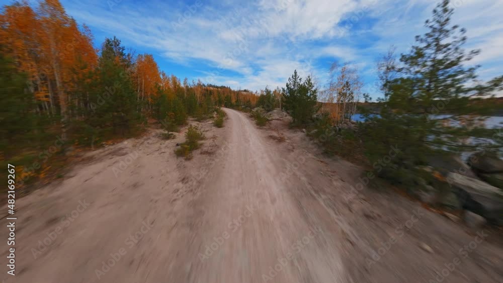 FPV drone video from Druzhbivskyi quarry FPV drone video from Druzhbivskyi quarry