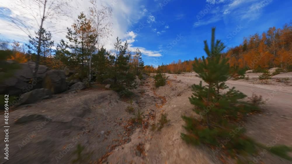 FPV drone video from Druzhbivskyi quarry FPV drone video from Druzhbivskyi quarry