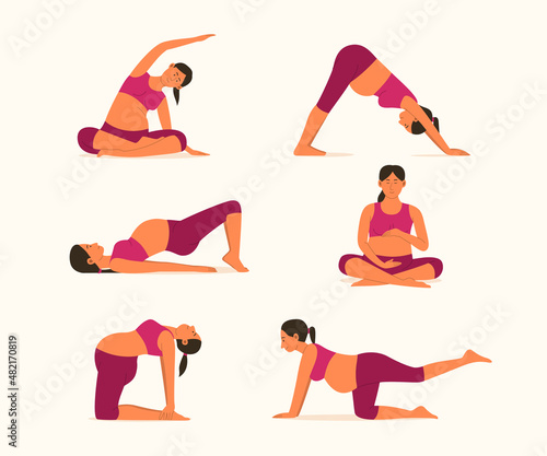 Pregnancy Yoga Collection.