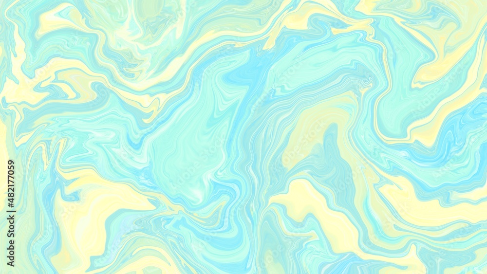 明るい水色のマーブル模様の背景イラスト素材 Stock Illustration Adobe Stock