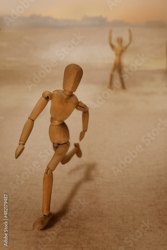 Running Mannequins