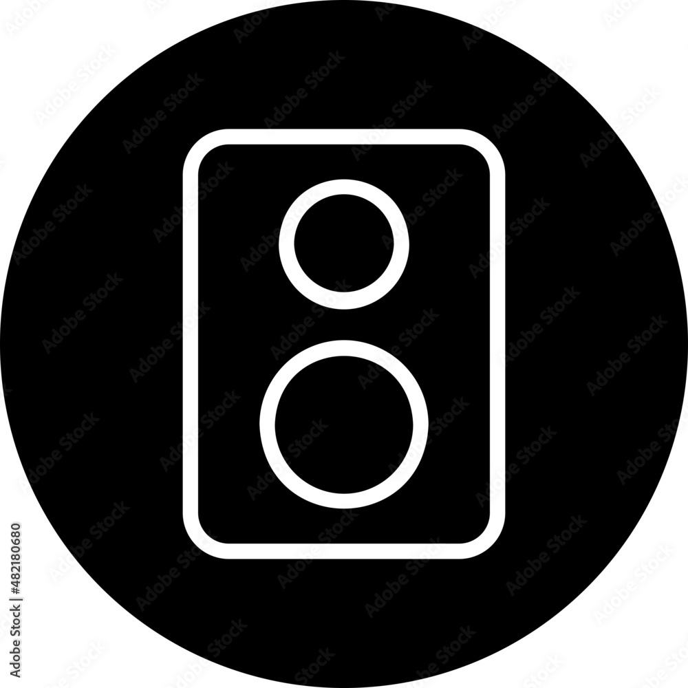 subwoofer glyph icon subwoofer glyph icon