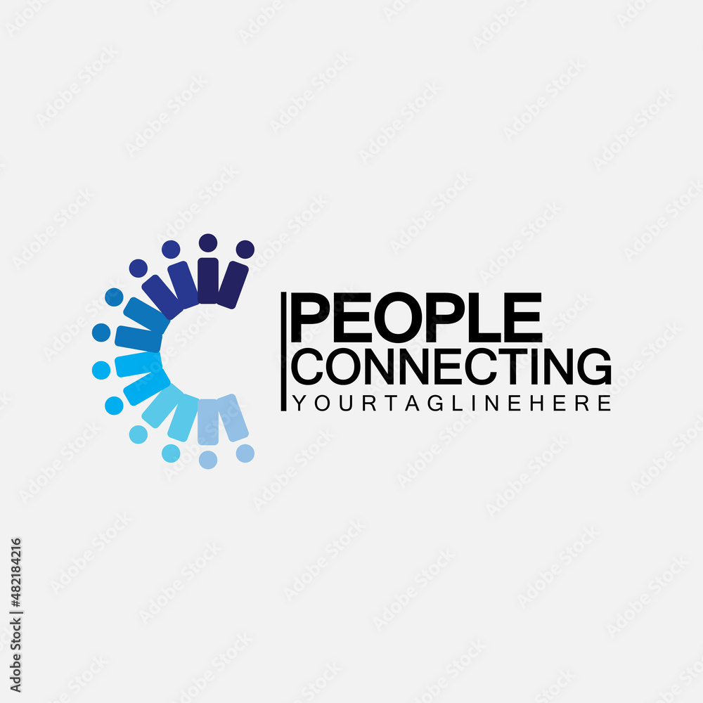 © Sunar - Abstract Initial Letter C Connecting People Logo Vector Design Template © Sunar - Abstract Initial Letter C Connecting People Logo Vector Design Template