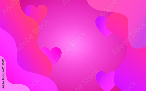 love day background love and bubble design. EPS 10