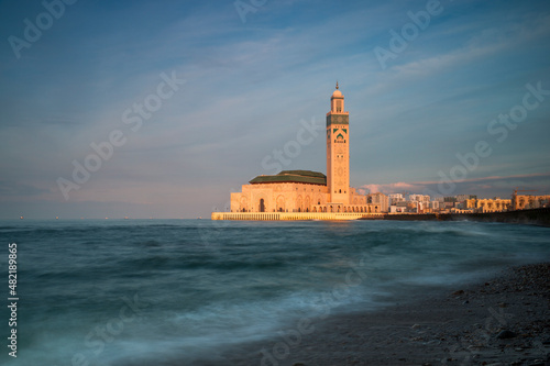 Morocco Casablanca the Hassan II Mosque, the second largest functioning mosque in Africa