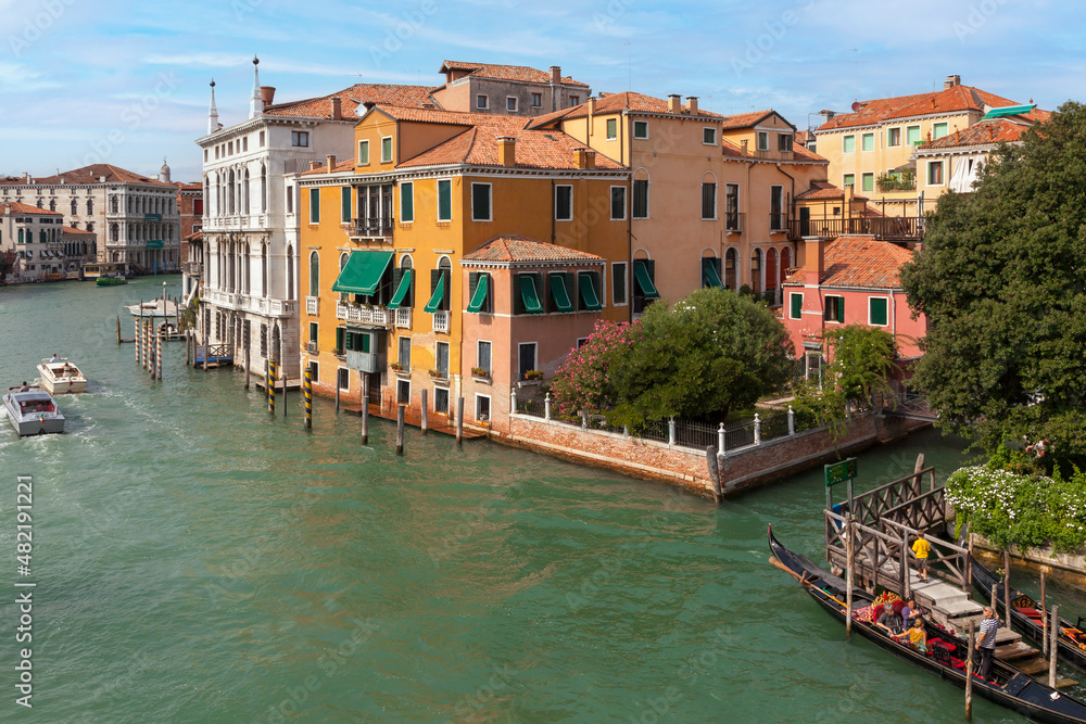 Paläste am Canal Grande, Venedig