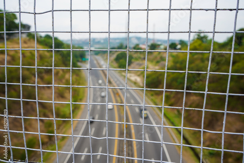 The situation of the Trans Java toll road which was built during the administration of President Joko Widodo, seems to have been passed by many vehicles. photo