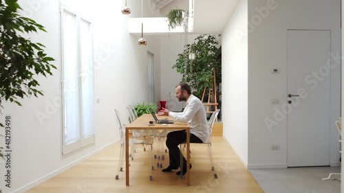 Working from home; home office and smart working during the pandemic