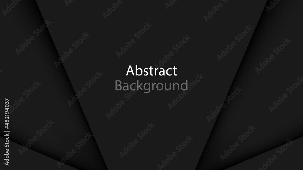 black color background abstract art vector