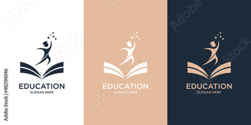 Creative Education Inspiration Logo Design.