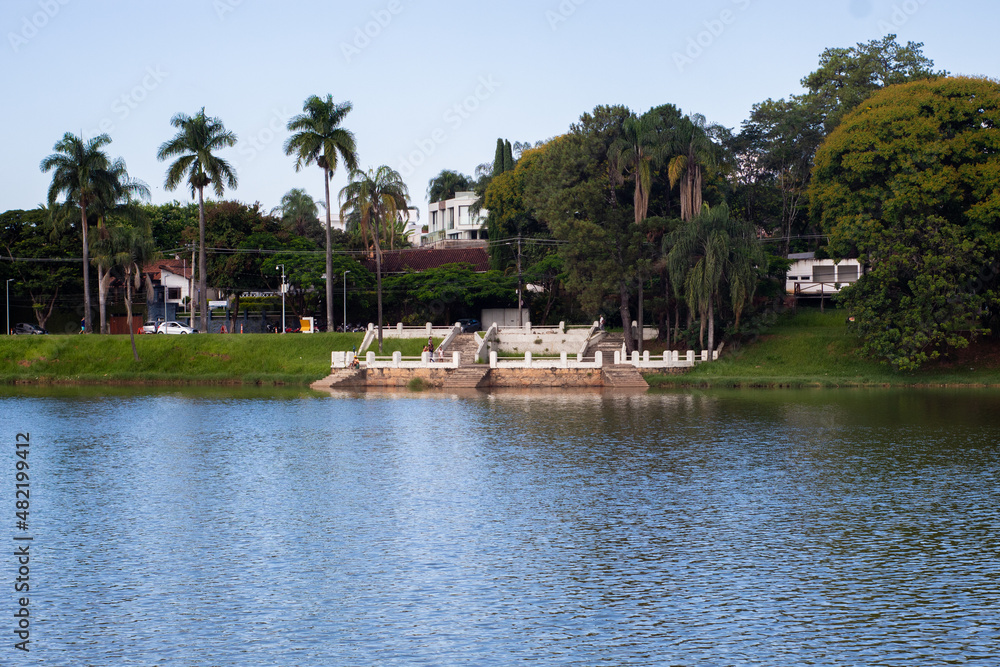 Pampulha Lagoon in Belo Horizonte, Minas Gerais
