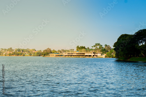 Pampulha Lagoon in Belo Horizonte, Minas Gerais 
