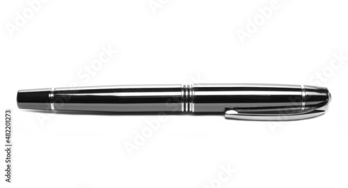 Wallpaper Mural Pen, metal ballpoint isolated on white  Torontodigital.ca