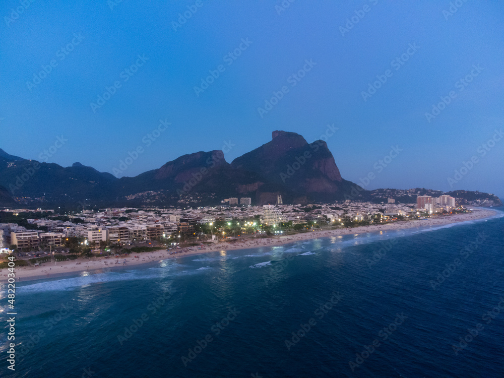 Obraz premium Pedra da Gavea, barra