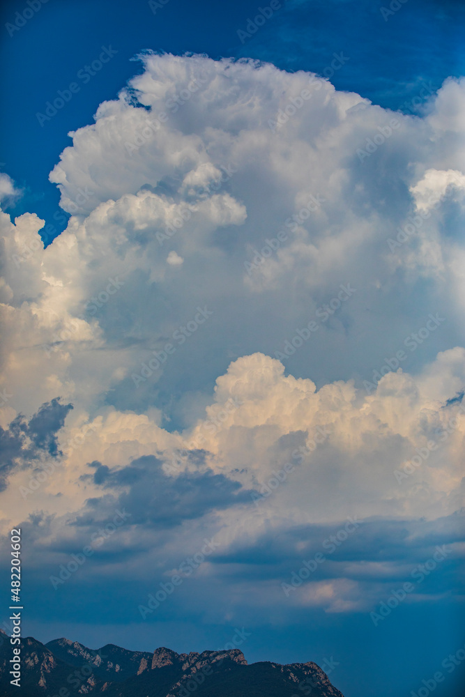 Cumulonimbus in Bergueda mountains, Barcelona, northern Spain Cumulonimbus in Bergueda mountains, Barcelona, northern Spain