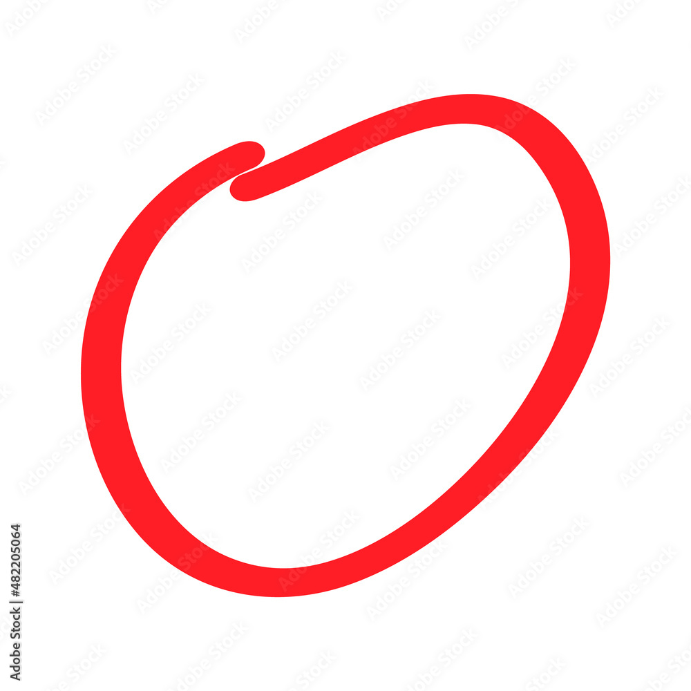 Hand draw circle scribble mark, doodle sketch blank frame, vector illustration element Hand draw circle scribble mark, doodle sketch blank frame, vector illustration element