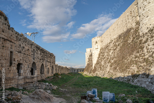 Krak des Chevaliers (Castle of the Knights), Qalaat al Hosn, Syria