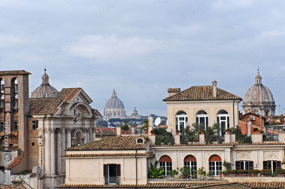 Fototapeta premium Roma e le sue Cupole