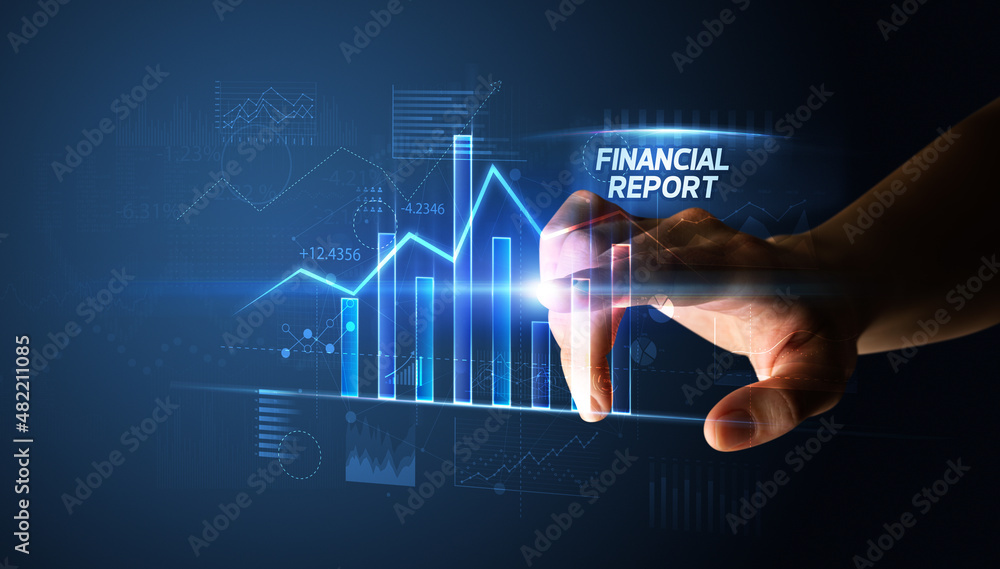 Hand touching business concept Hand touching business concept