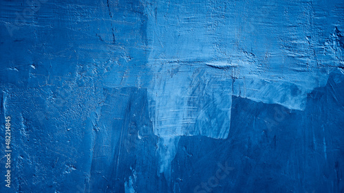 blue texture abstract cement concrete wall background © Menganga