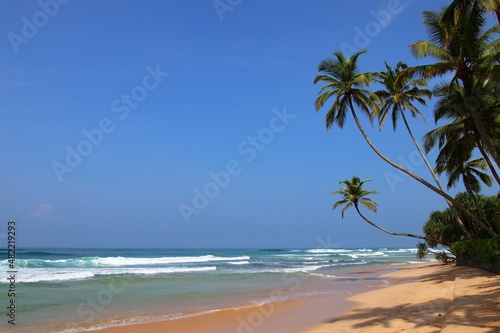 Fototapeta Naklejka Na Ścianę i Meble -  beautiful dream beach - Sri Lanka, Asia