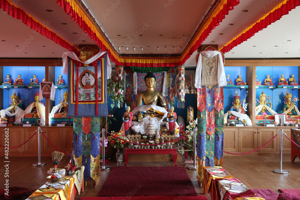Fototapeta premium Faith and religion. Buddhism.