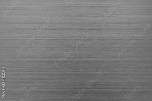 Empty brushed metal surface. Abstract background for design and backdrop.