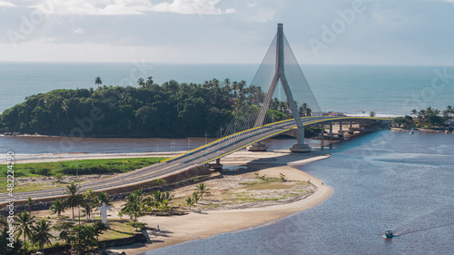 Obraz na plátně Ponte Jorge Amado em Ilhéus