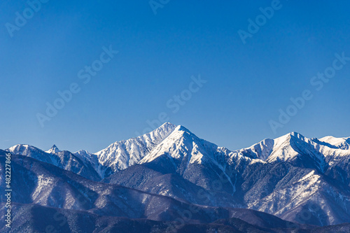 冬の常念岳 © kikisora