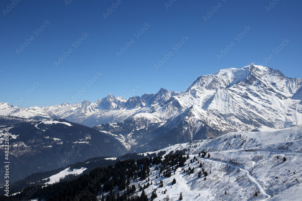 Fototapeta premium French Alps.