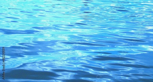 blue water surface © Андрей Арефьев