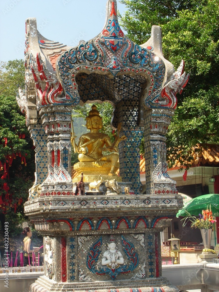 Chinese temple Ancient deity Chinese temple Ancient deity