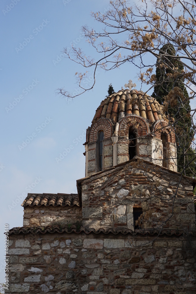 Kirche der Verklärung des Erlösers in Athen am Akropolishügel