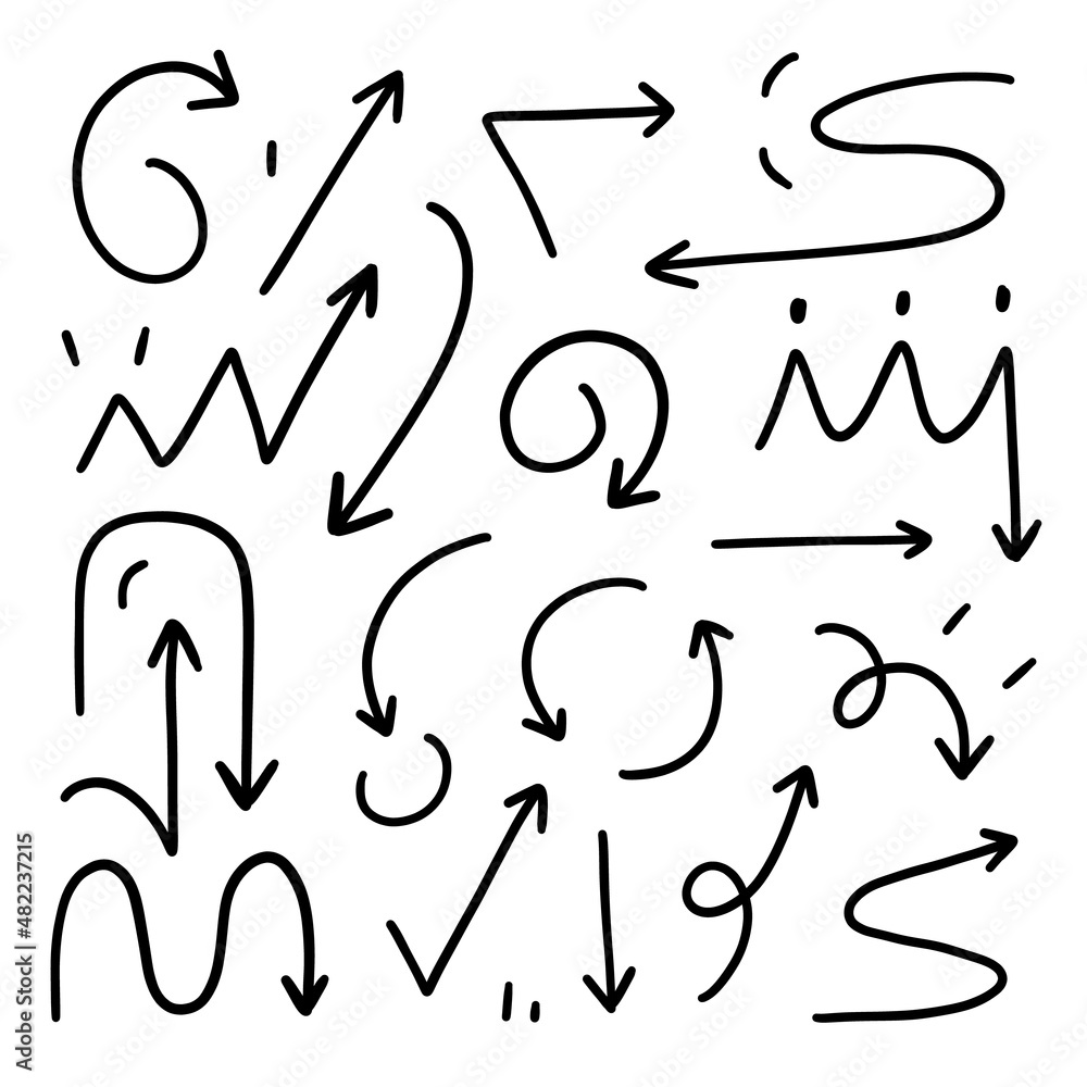 Set of Arrow. Vector illustration Set of Arrow. Vector illustration