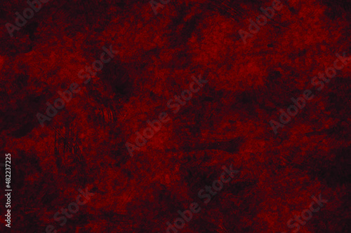 Red leather effect wallpaper decorative