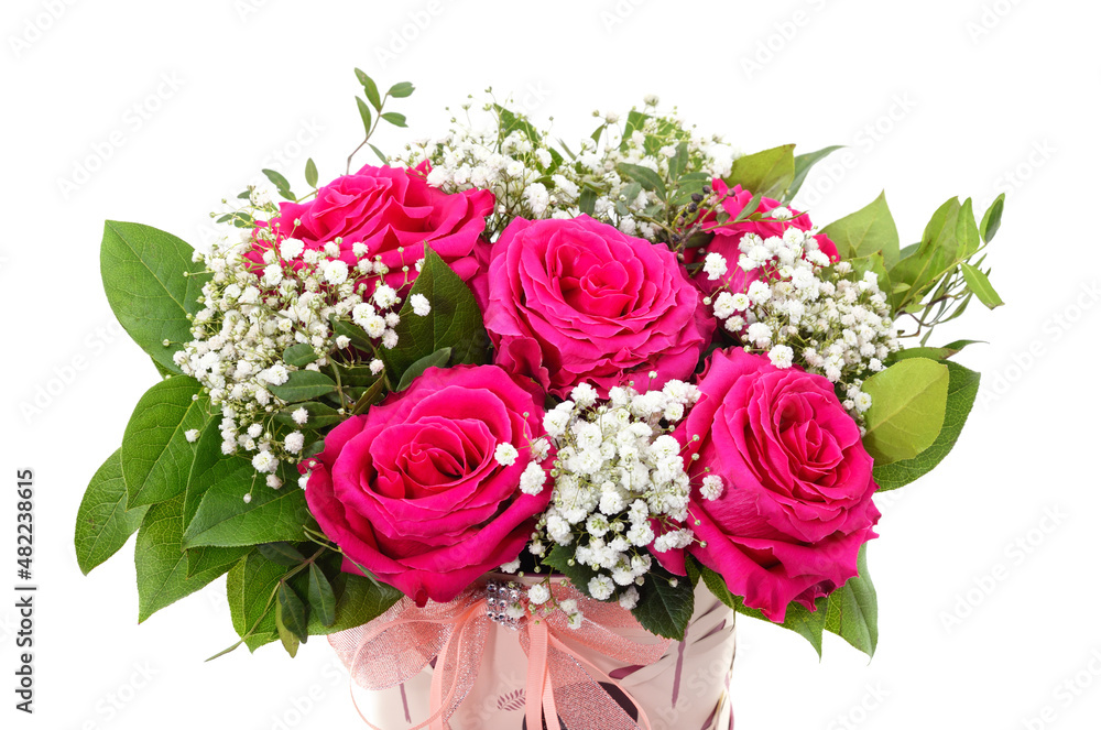 Fototapeta premium Beautiful bouquet of roses.