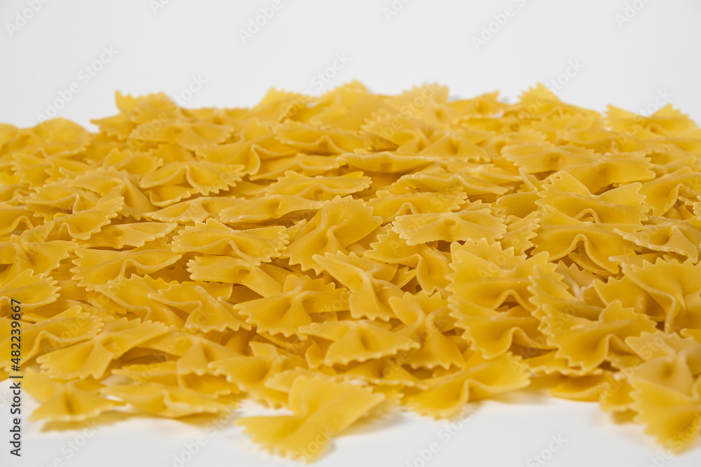 texture of raw noodles pasta italian food macro background texture of raw noodles pasta italian food macro background