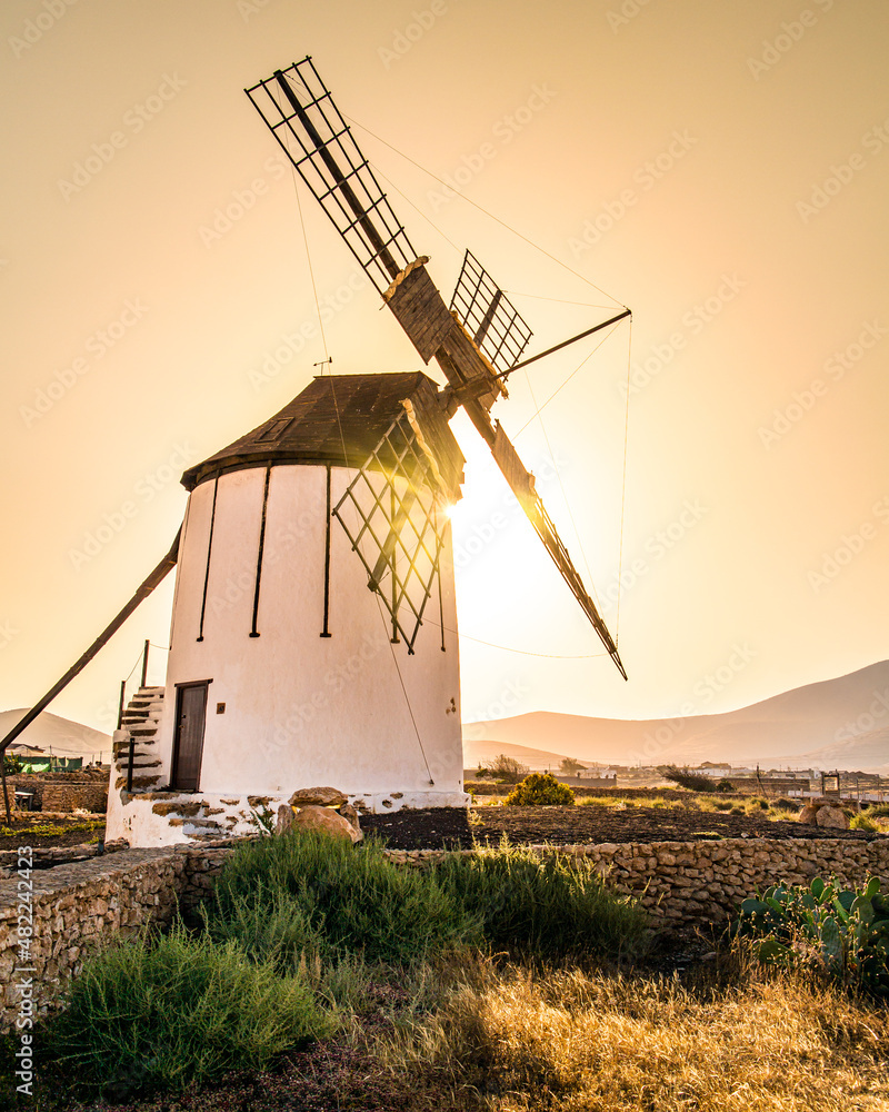 Alte Windmühle in Tiscamanita, Fuerteventura