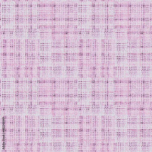 Very old canvas with a lost checked pattern. Grunge fabric background.
