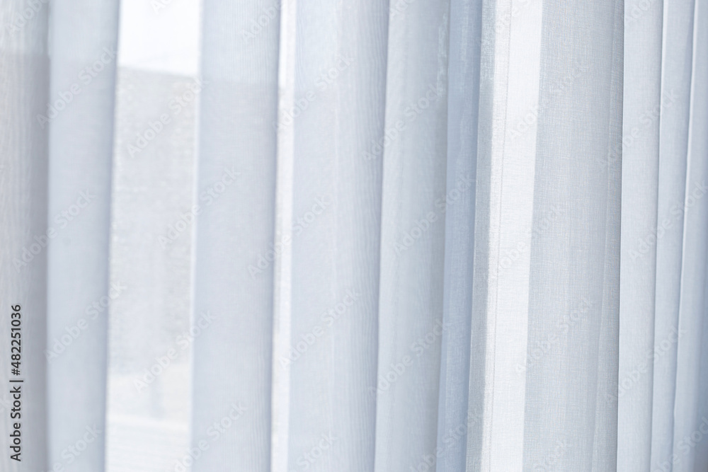 Fototapeta premium Curtains door or window, Room decoration interior